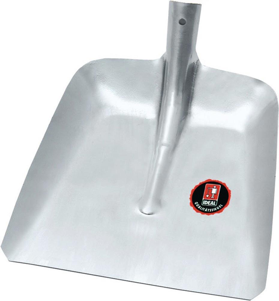 Hallenser Randschaufel SILVER Größe 7 340 x 325 mm Stahlblech
