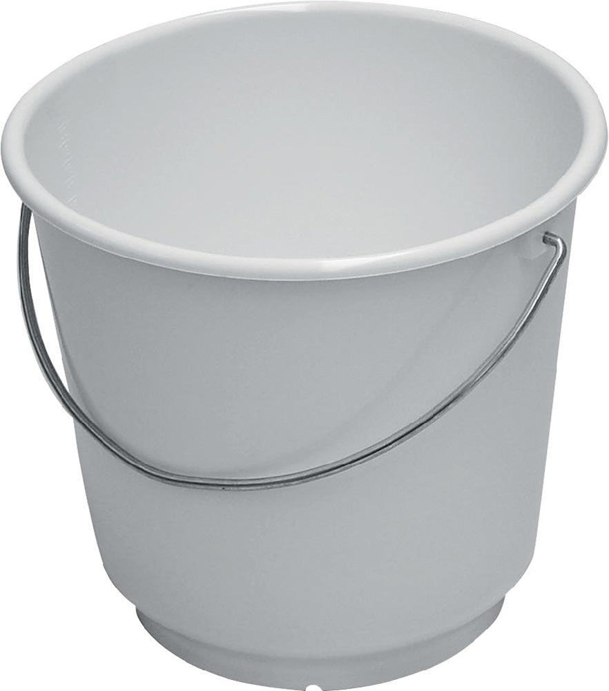 Eimer 15 l Polyethylen weiß lebensmittelecht Ø 330 mm Höhe 300 mm