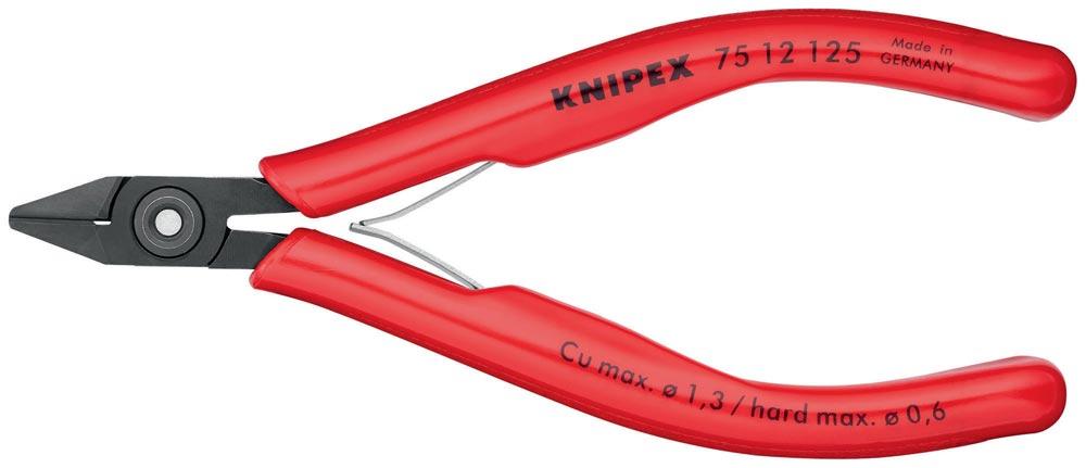 Elektronik-Seitenschneider Länge 125 mm Form 1 Facette ja