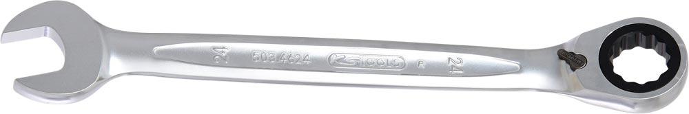 Ratschen-Ringmaulschlüssel GEARplus, umschaltbar, 24 mm Ratschen-Ringmaulschlüssel GEARplus, umschaltbar, 24 mm