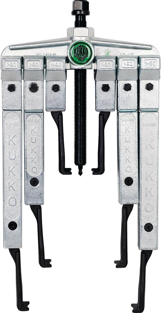 Abzieher 20-10-SP Spanntiefe 100 / 200 / 250 mm Spannweite 120 mm Gewicht 3,69 kg 2,5 t