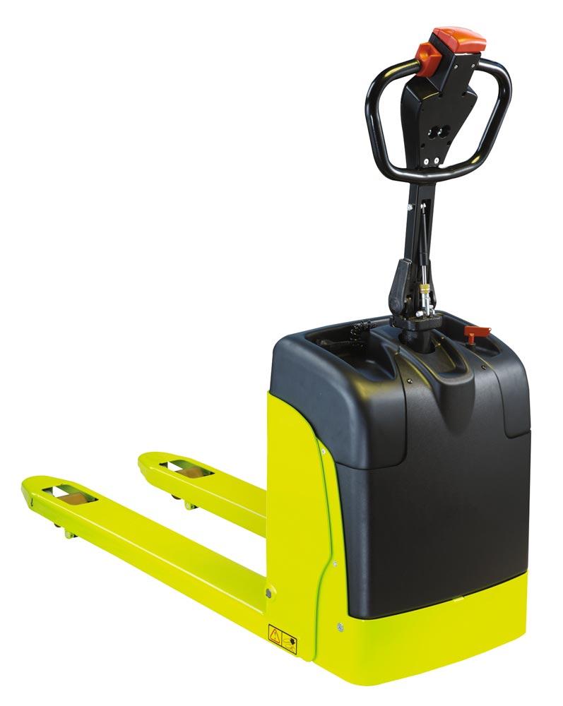 Elektro-Gabelhubwagen, Traglast 1200 kg, Gabellänge 1150 mm, LxBxH 1510x520x1345 mm, PLUS-Batterien 24/60 V/Ah
