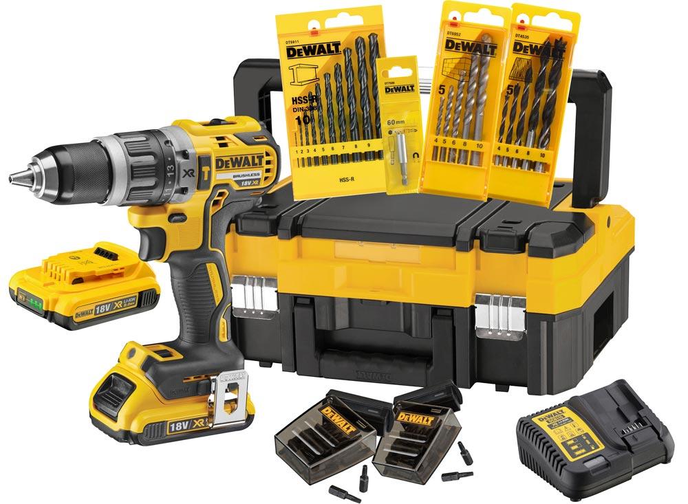 DEWALT Akku-Schlagbohrschrauber-Set 18 V DCK796D2T