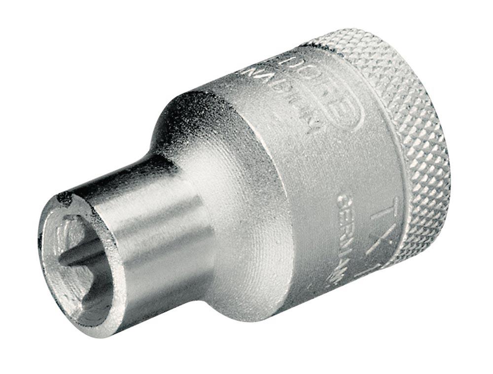 Steckschlüsseleinsatz TX 19 1/2  E E16 Länge 38 mm Steckschlüsseleinsatz TX 19 1/2  E E16 Länge 38 mm