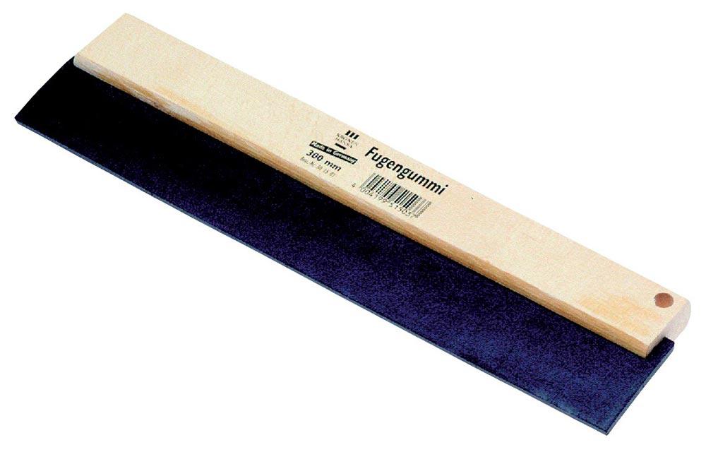 Fugengummi B200xH60xS5,5mm mit Holzgriff Fugengummi B200xH60xS5,5mm mit Holzgriff