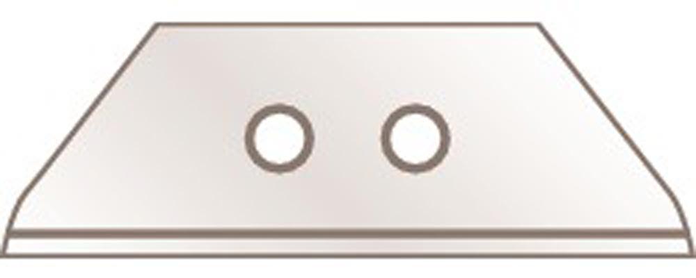 Trapezklinge 60099 L55,5xB19xS0,63mm mit Lochung 10 Stück / Spender