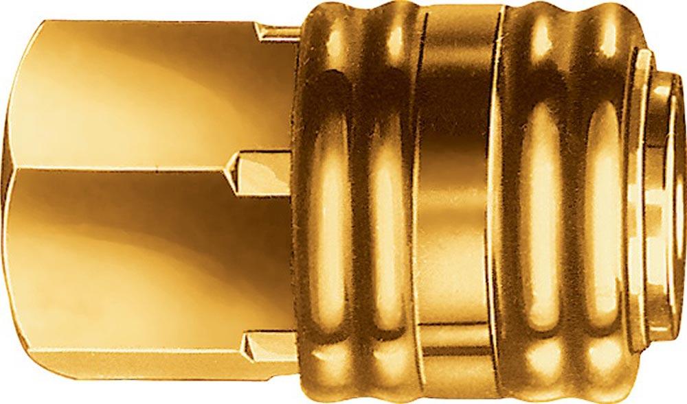 Schnellverschlusskupplung DN 7,2, Innengewinde Messing Gewinde G 1/2  19,20 mm Schnellverschlusskupplung DN 7,2, Innengewinde Messing Gewinde G 1/2  19,20 mm