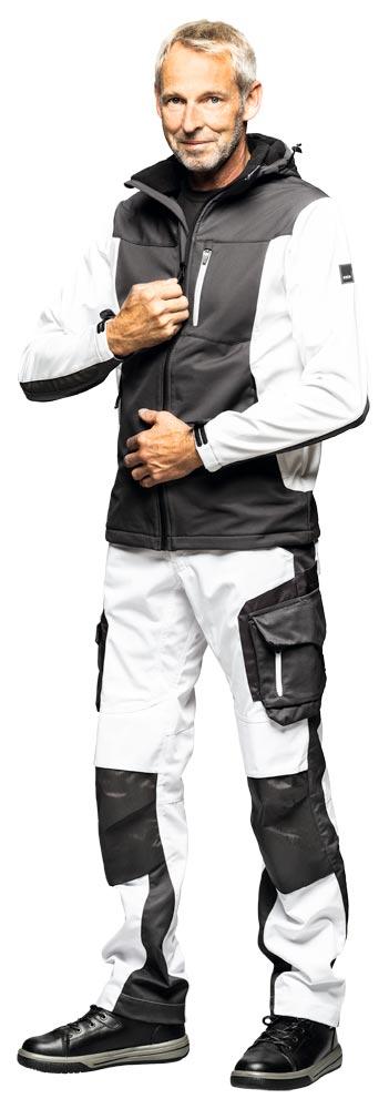 Softshelljacke JANNIK Größe L royal/schwarz