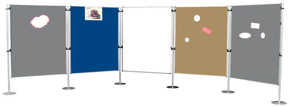 Stellwandsystem, Wandelement, BxH 1200x1500 mm, Whiteboard